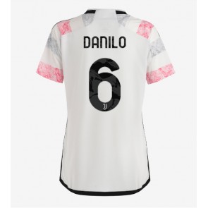 Juventus Danilo Luiz #6 Bortatröja Dam 2023-24 Kortärmad